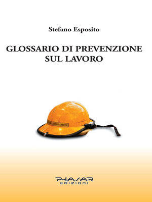 cover image of Glossario di prevenzione sul lavoro